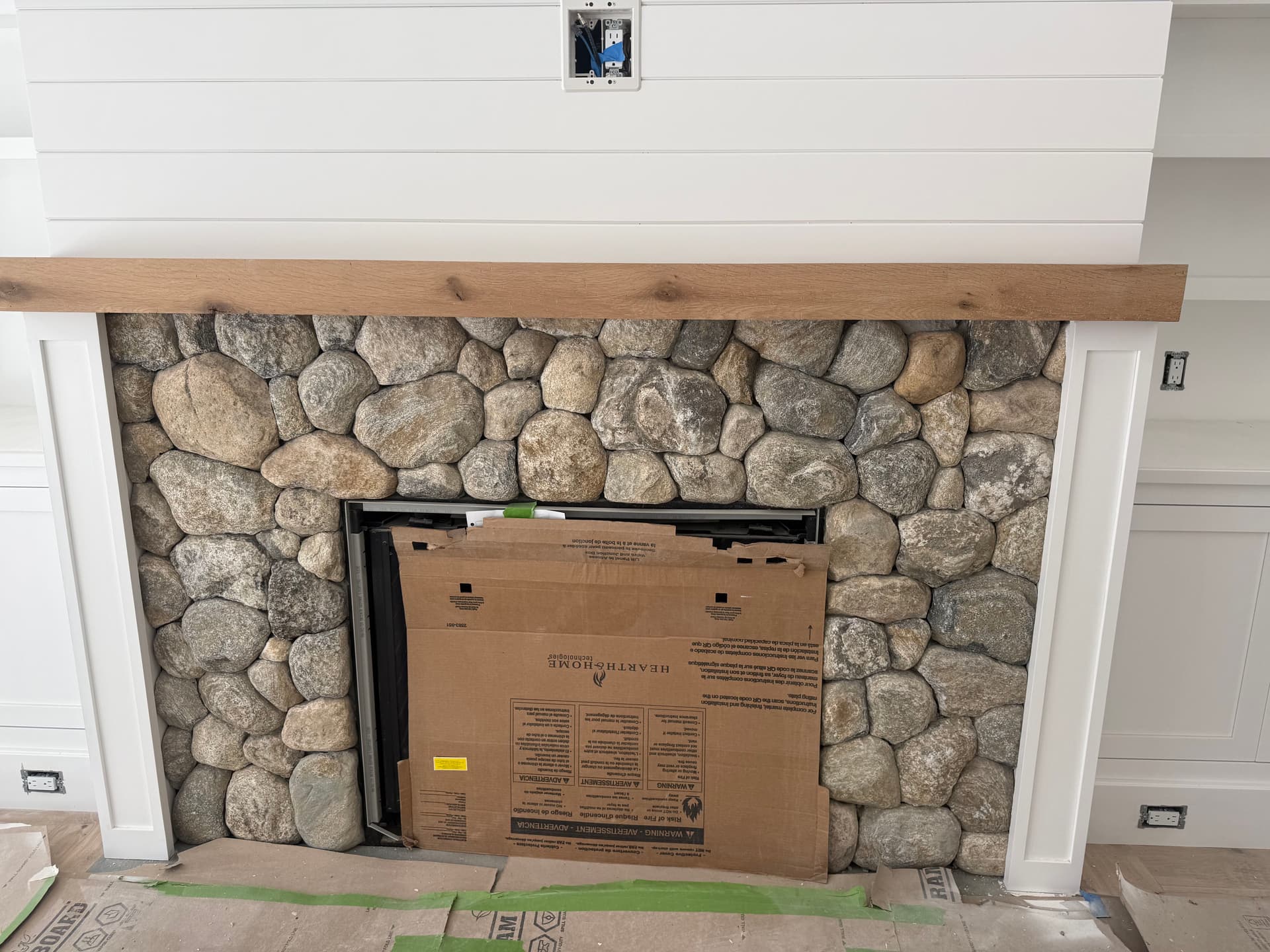 Cozy Fireplace Transformation in Centerville image